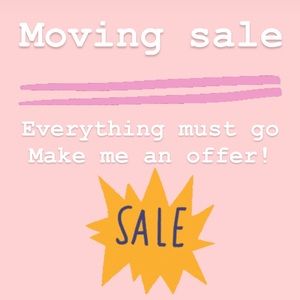 MOVING SALE